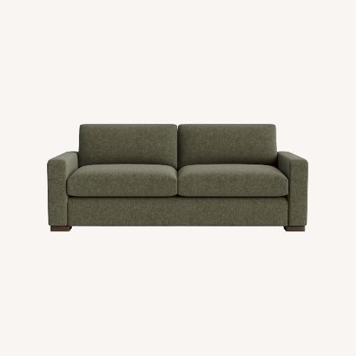 Used Joybird Anton Sofa Green Fabric 2 Seater Sofa for sale on AptDeco