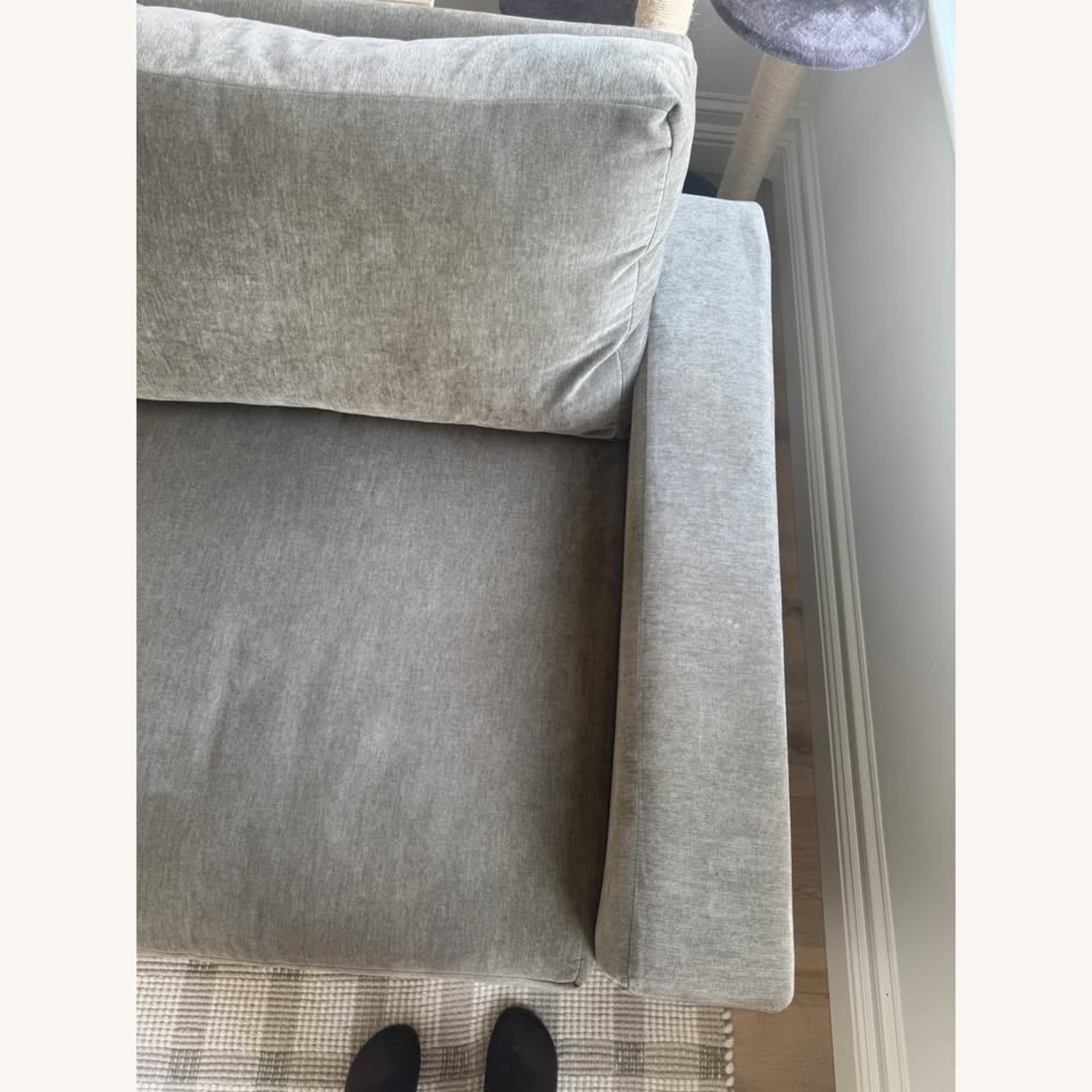 Joybird Anton Sofa Green Fabric 2 Seater Sofa - image-4