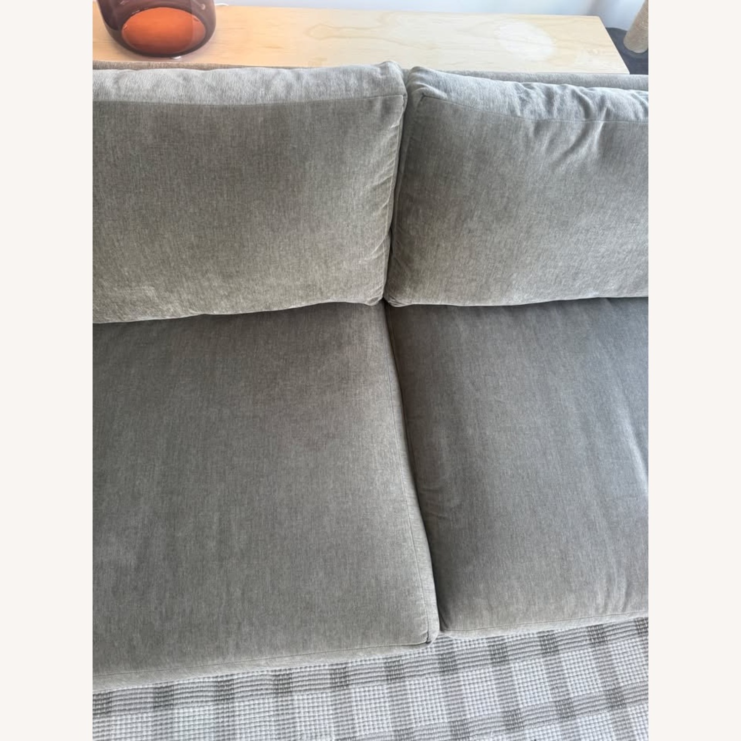 Joybird Anton Sofa Green Fabric 2 Seater Sofa - image-3