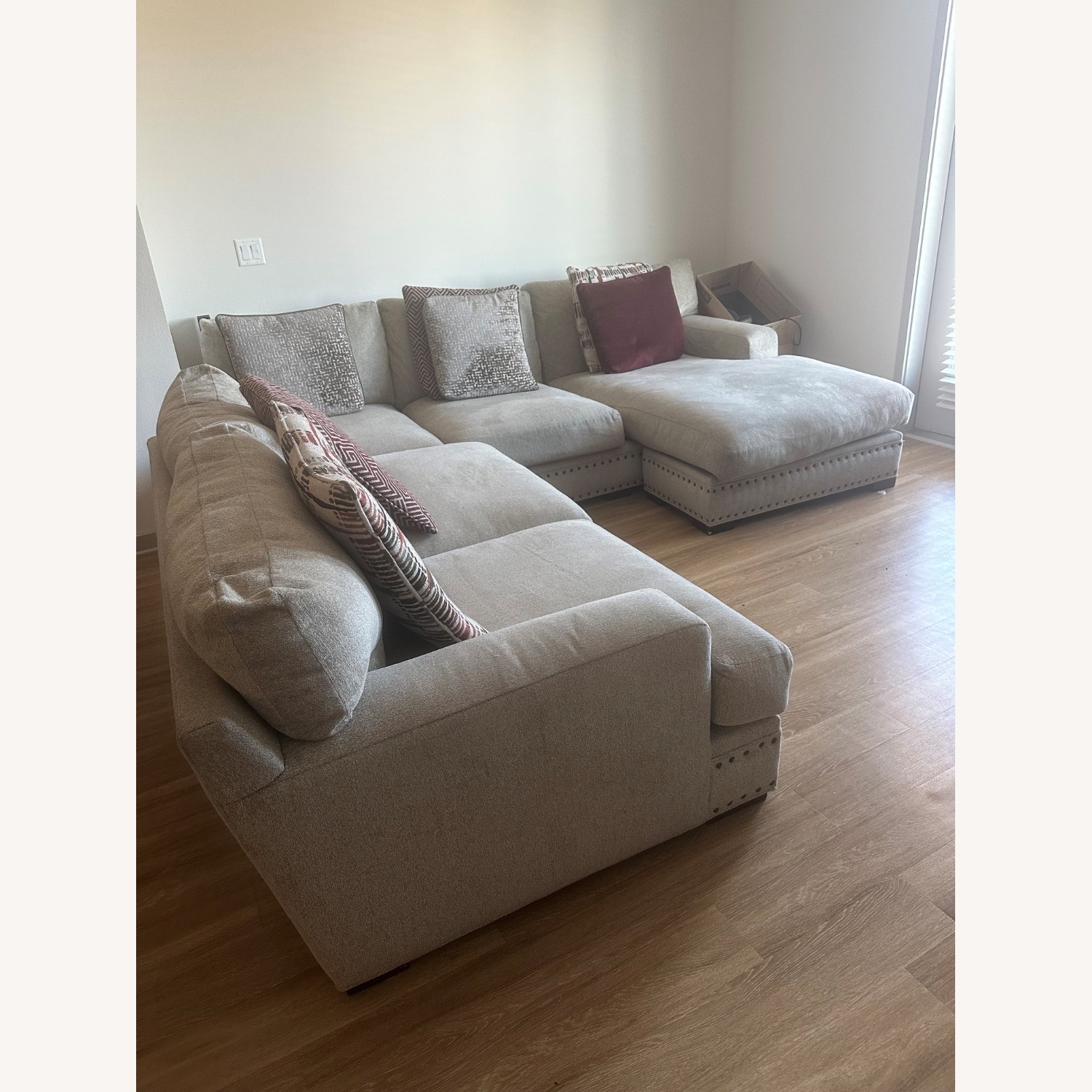 U Shaped Sectional Sofa - image-2