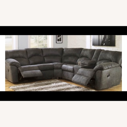 Used Tambo 2-Piece Manual Reclining Sectional for sale on AptDeco