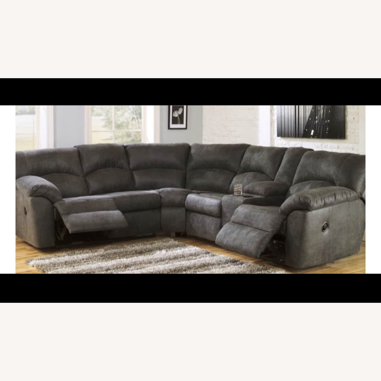 Tambo 2-Piece Manual Reclining Sectional - image-4