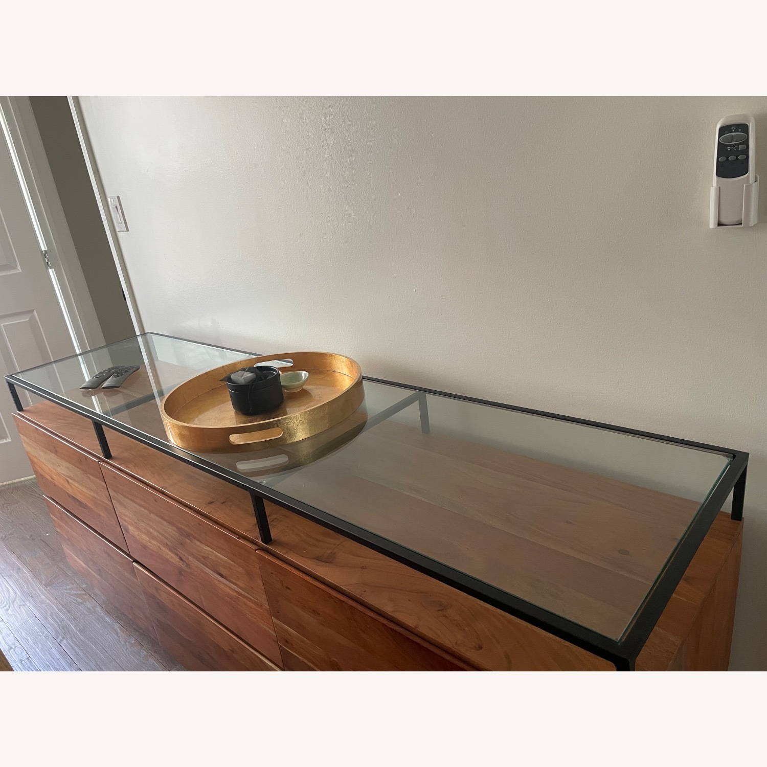 CB2 Light Brown Wood Dresser - image-3