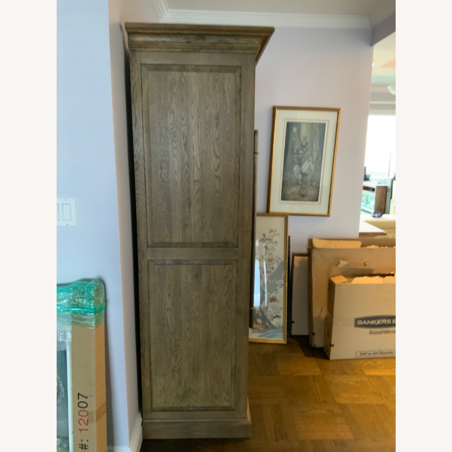 Restoration Hardware French 3 Tier Adjustable Double Door Cabinet - image-2