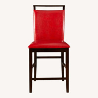 Ciara Dark Brown Glass Dining Chairs