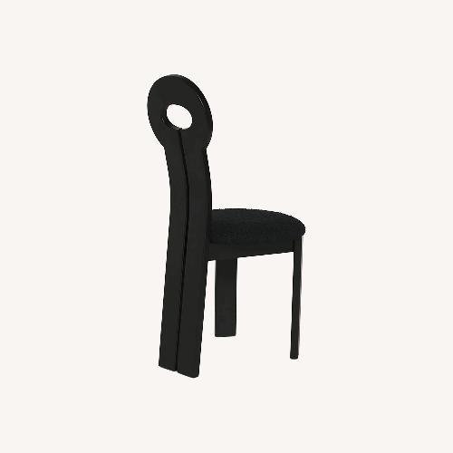 Used Lulu & Georgia Black Wood Dining Chairs for sale on AptDeco