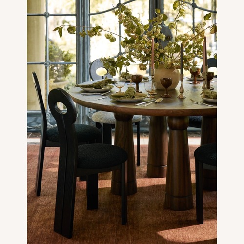 Used Lulu & Georgia Black Wood Dining Chairs for sale on AptDeco