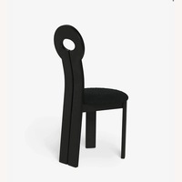 Lulu & Georgia Black Wood Dining Chairs