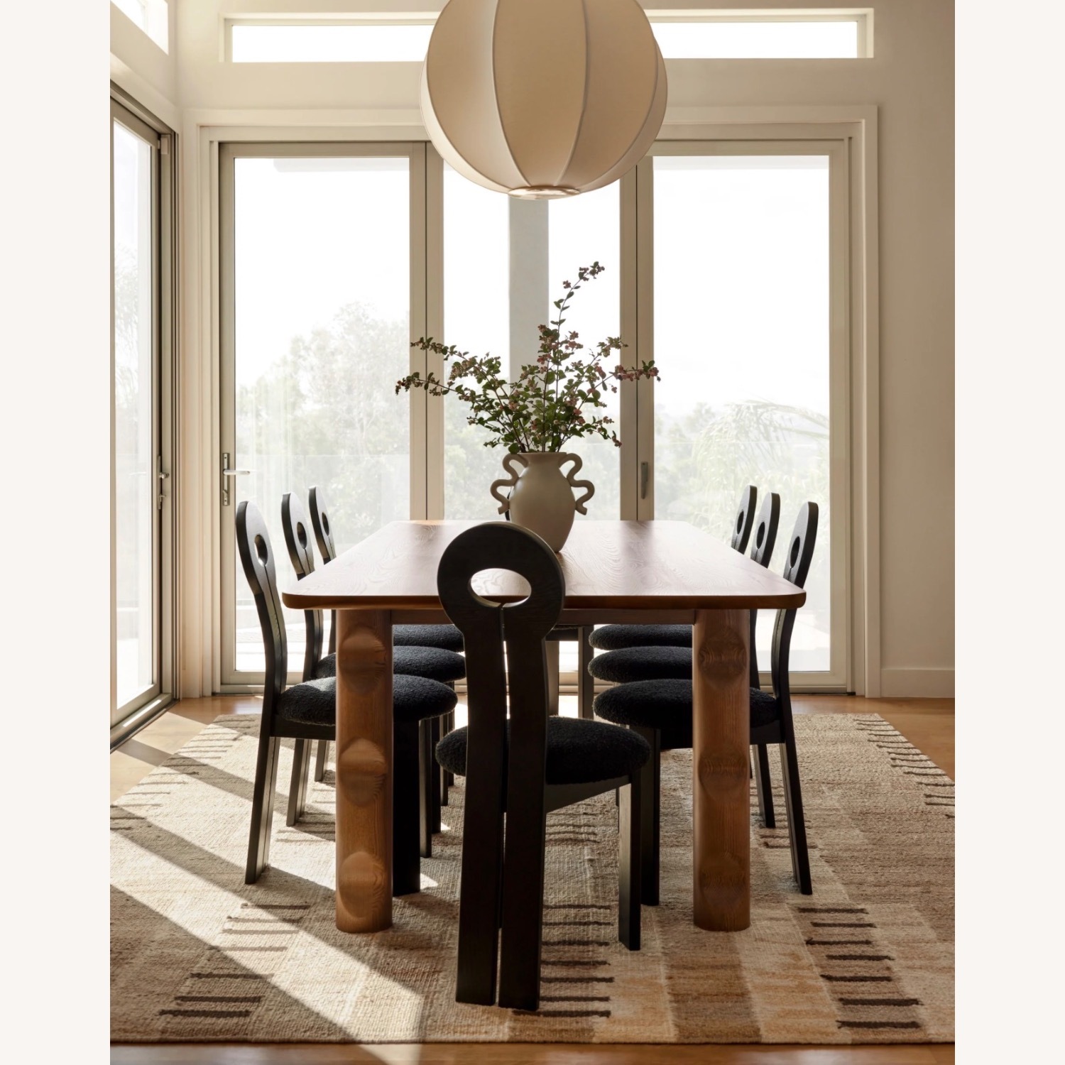 Lulu & Georgia Black Wood Dining Chairs - image-6