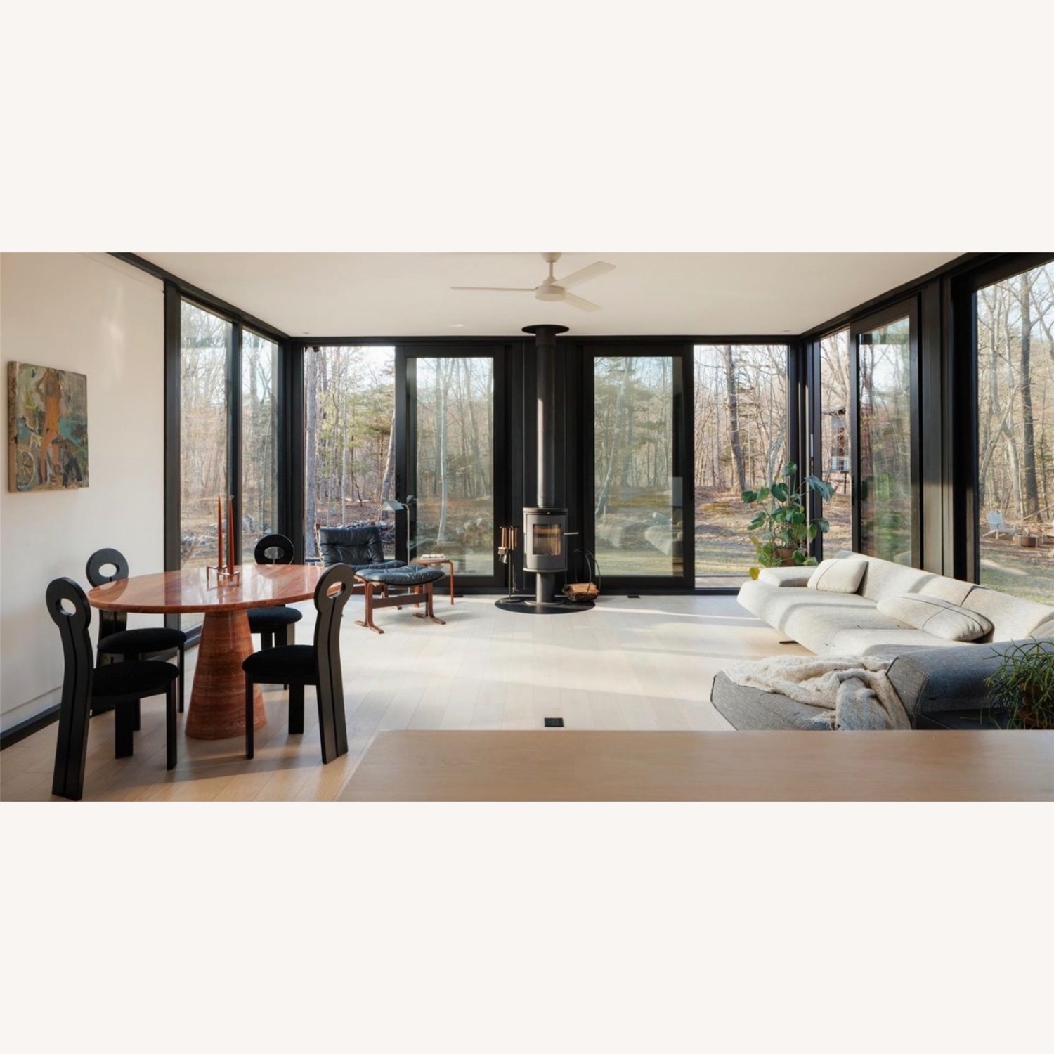 Lulu & Georgia Black Wood Dining Chairs - image-8