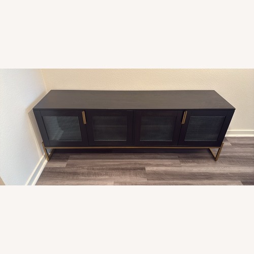 Used Article Oscuro 73" Cabinet - Black and Bronze for sale on AptDeco