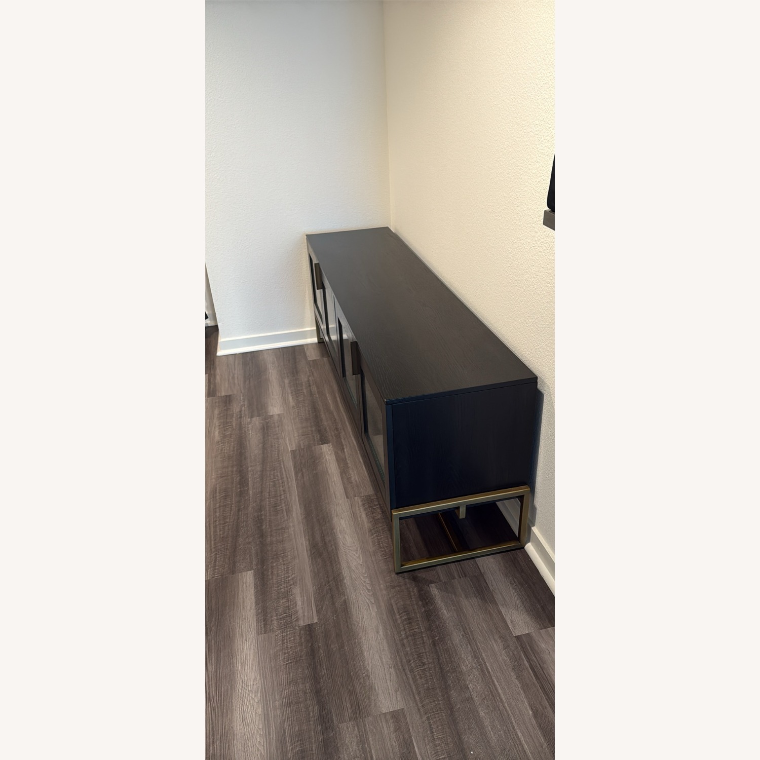 Article Oscuro 73" Cabinet - Black and Bronze - image-3