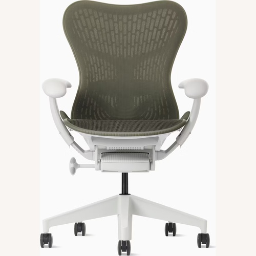 Used Herman Miller Mirra 2 Chair Green Office Chair for sale on AptDeco