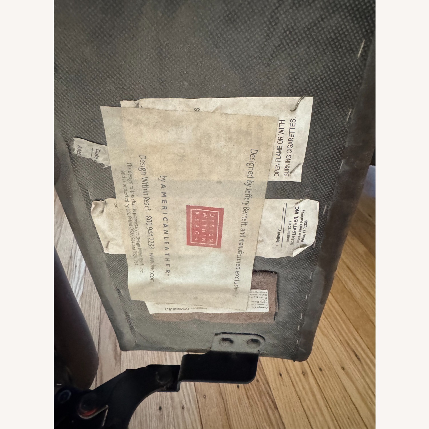 Design Within Reach Dark Brown Flight Recliner - image-7