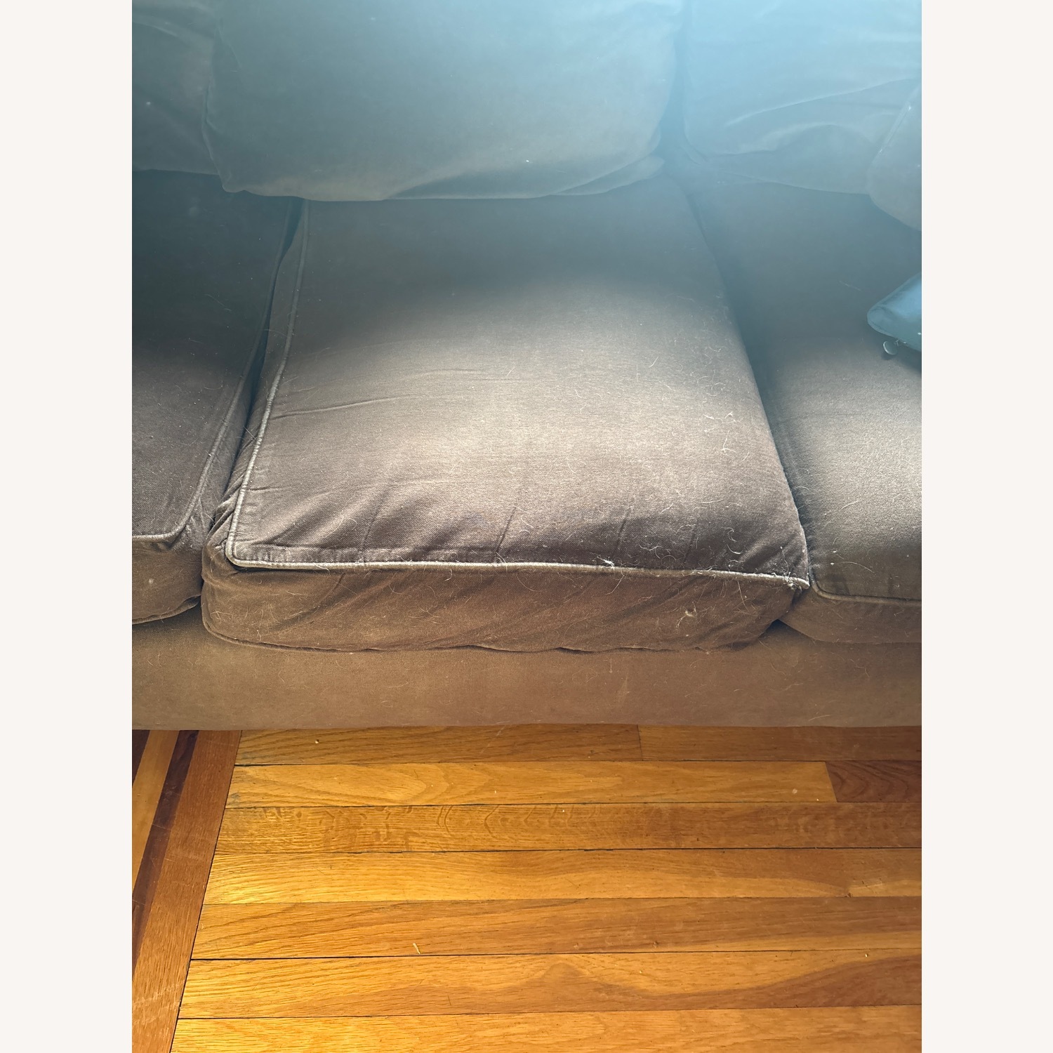 Clayton Marcus Dark Brown Fabric 3+ Seater Sofa - image-2