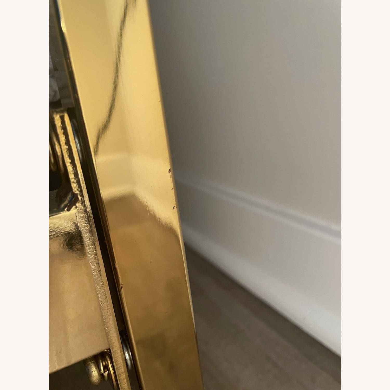 CB2 Alchemy Gold Metal Full Bed - image-5