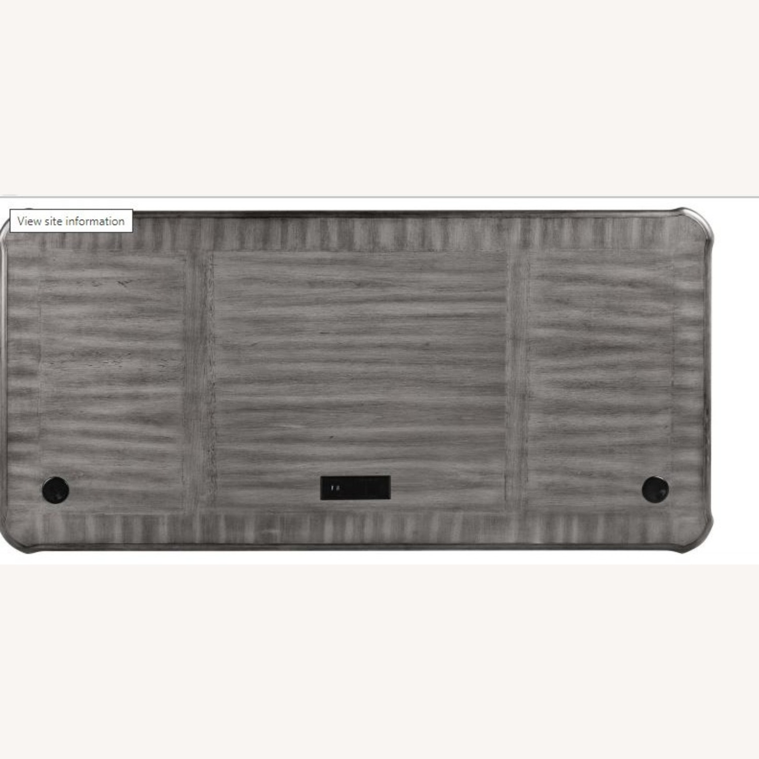 Coleman Roanoke White Credenza/desk White Wood Desk - image-3