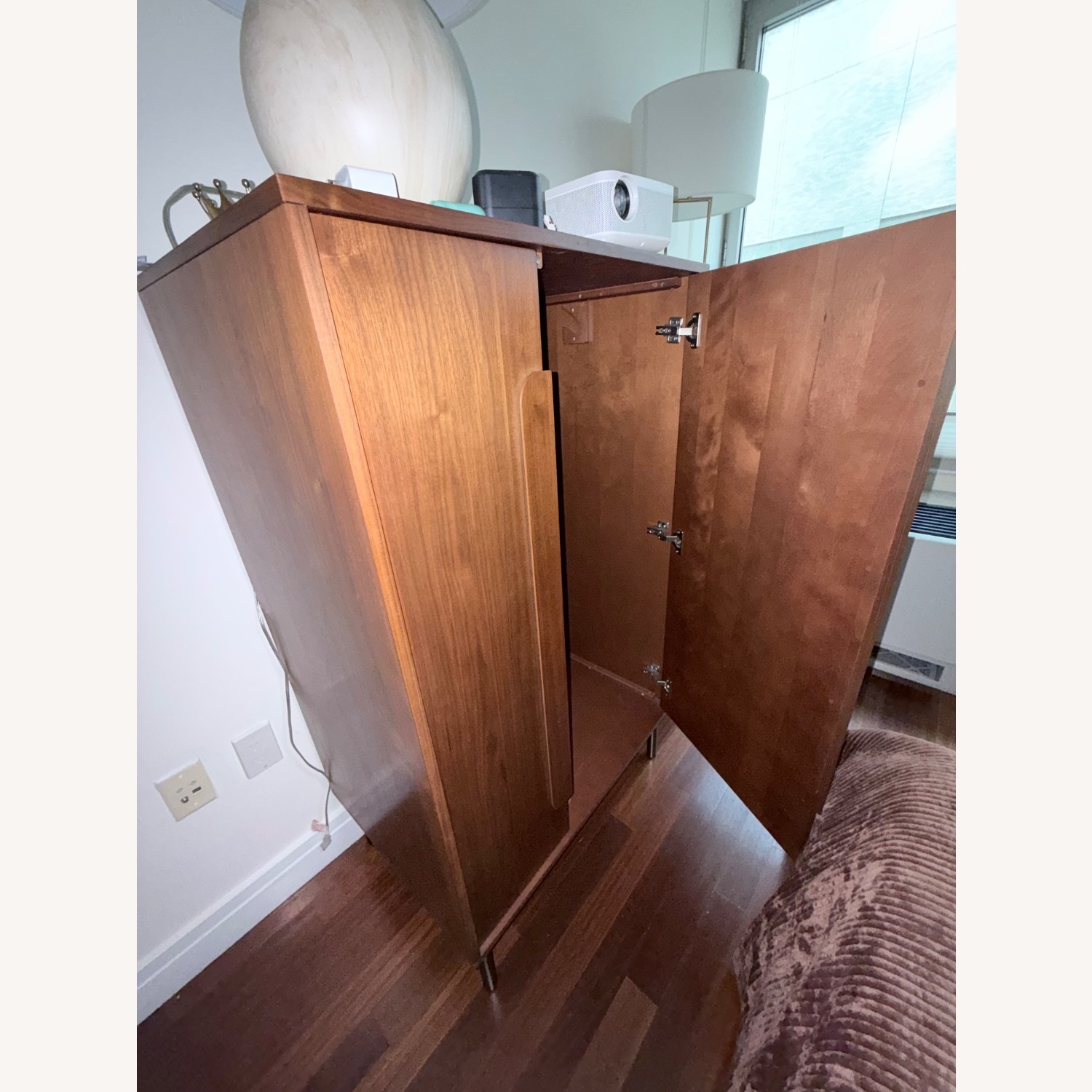 West Elm Gemini Wood Armoire - image-6