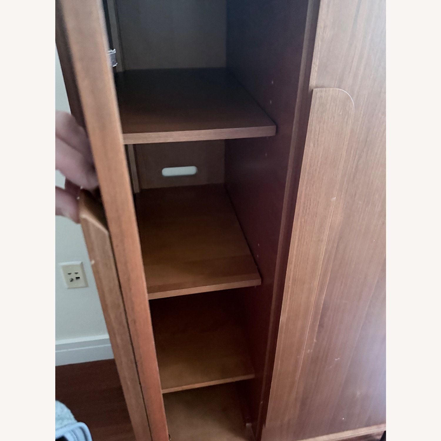 West Elm Gemini Wood Armoire - image-4