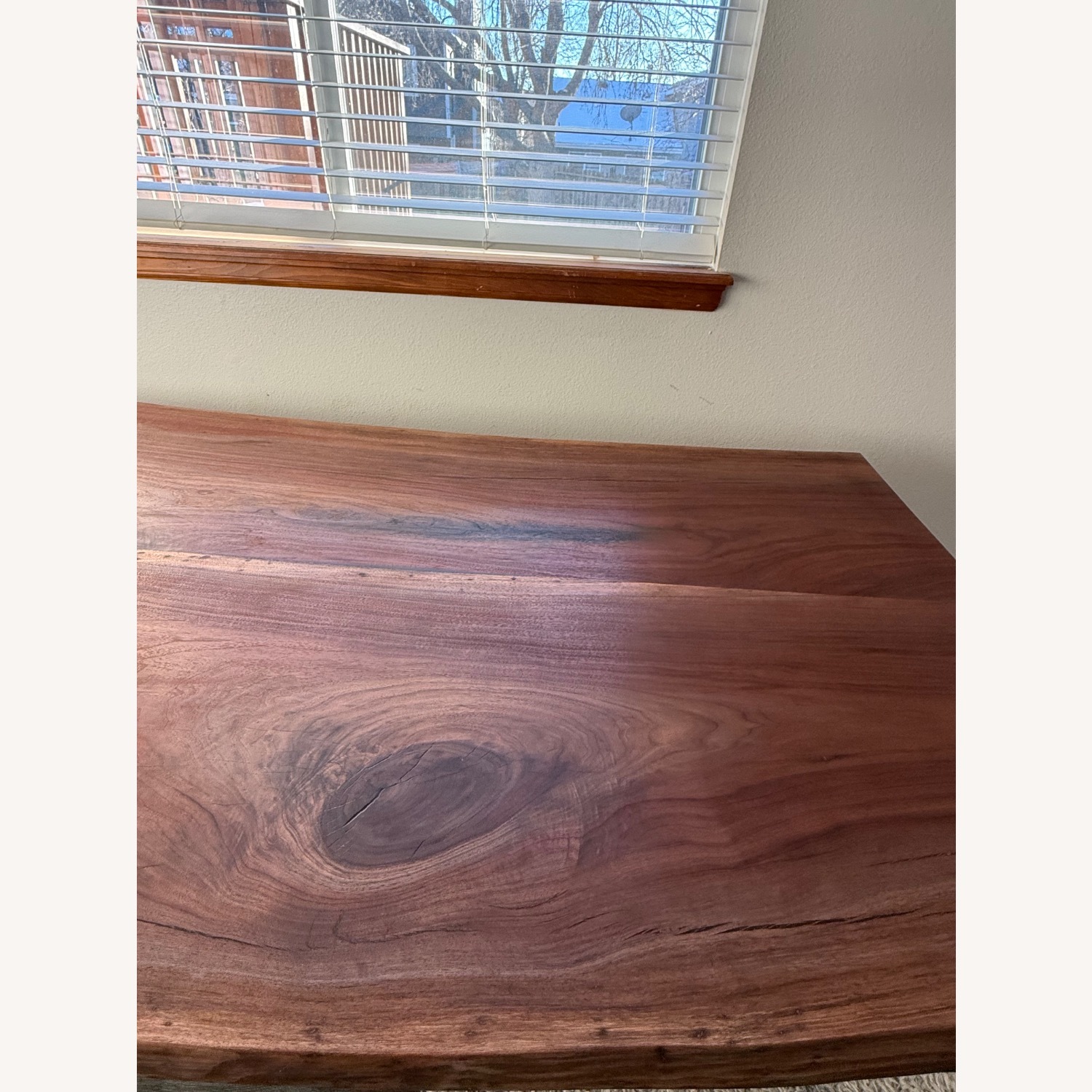 Custom Live Edge Walnut Dining Table - image-5