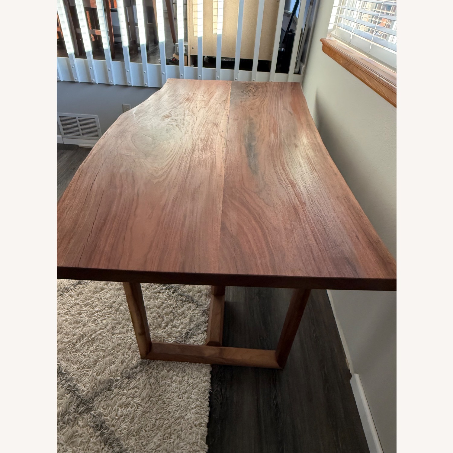 Custom Live Edge Walnut Dining Table - image-4