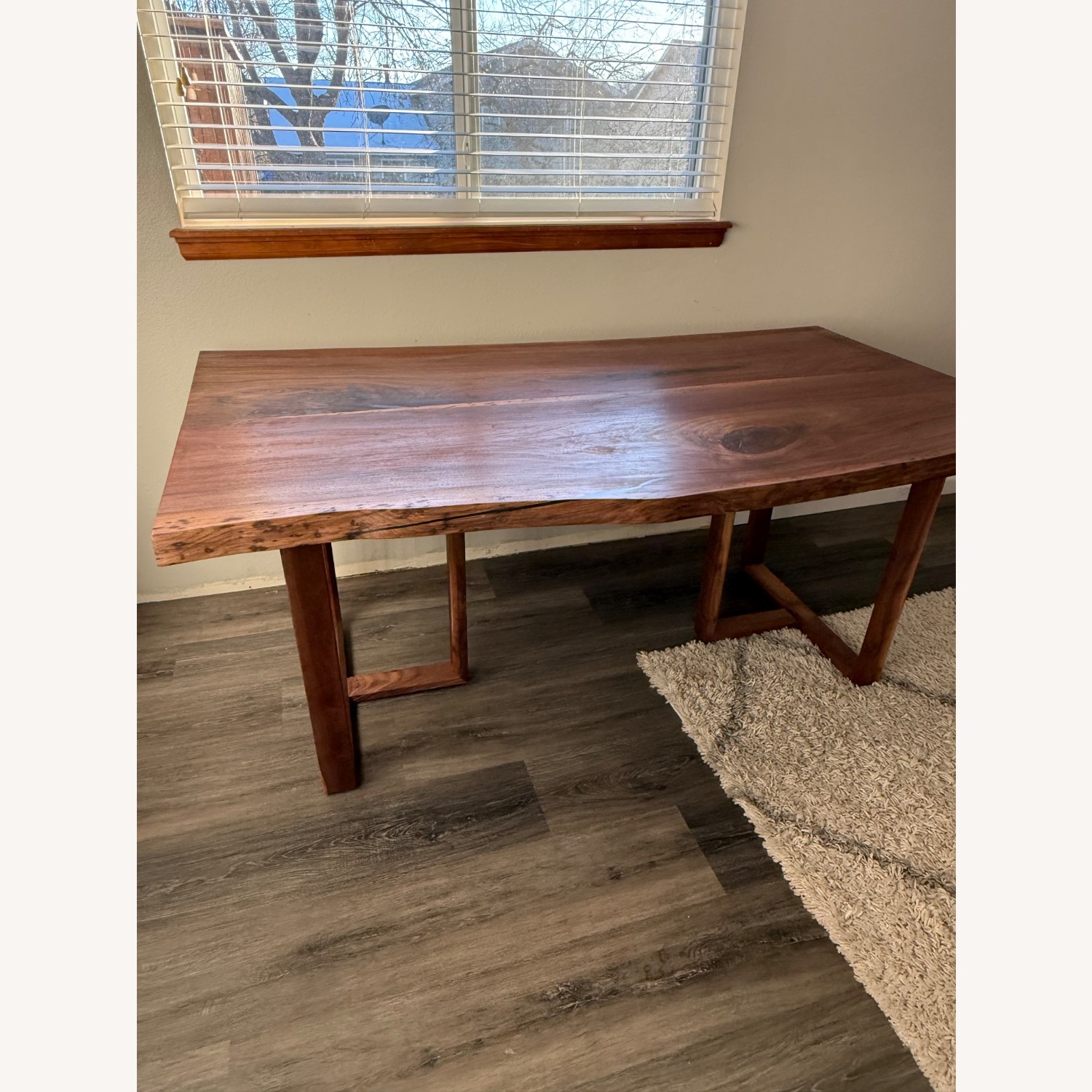 Custom Live Edge Walnut Dining Table - image-2