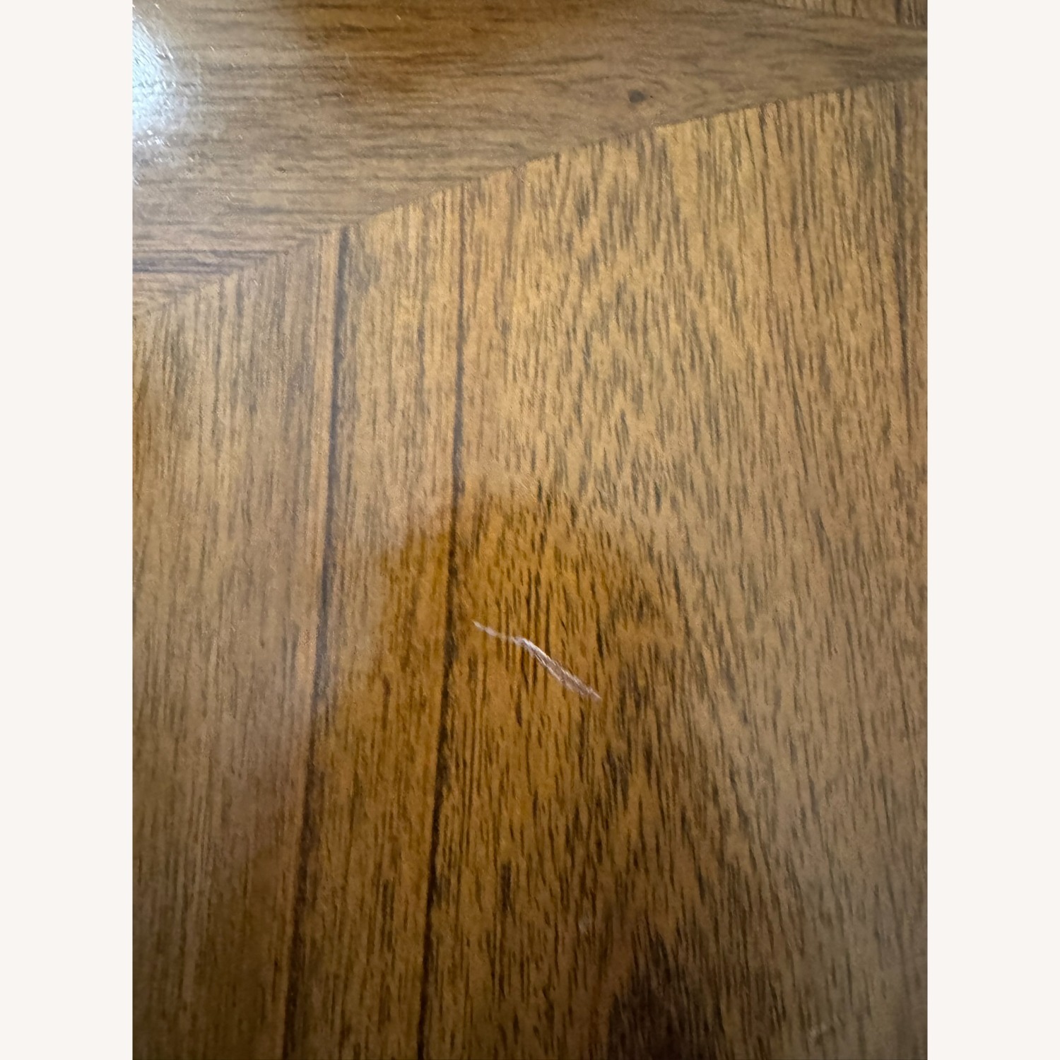 Raymour & Flanigan Dark Brown Solid Wood Expandable Dining Table - image-5