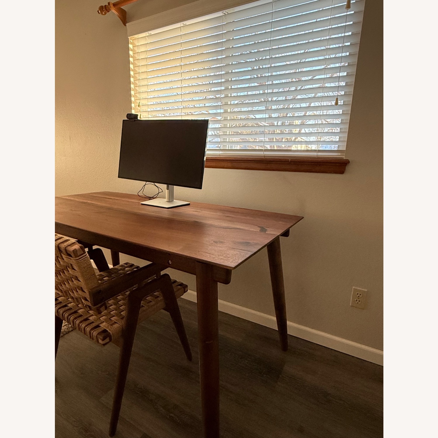 Natural Wood Dining Table - image-3