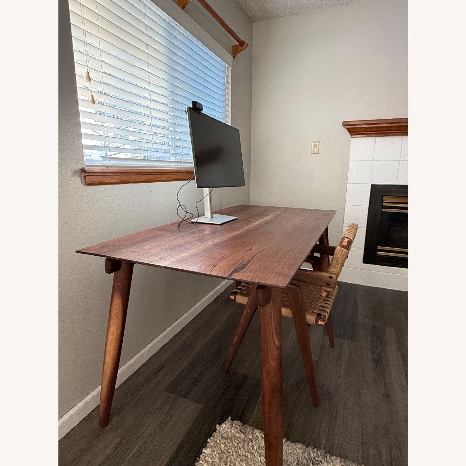 Natural Wood Dining Table - image-5