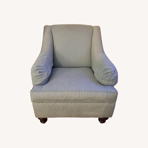 Used Ashley Manor Blue Fabric Armchairs for sale on AptDeco