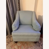 Ashley Manor Blue Fabric Armchairs