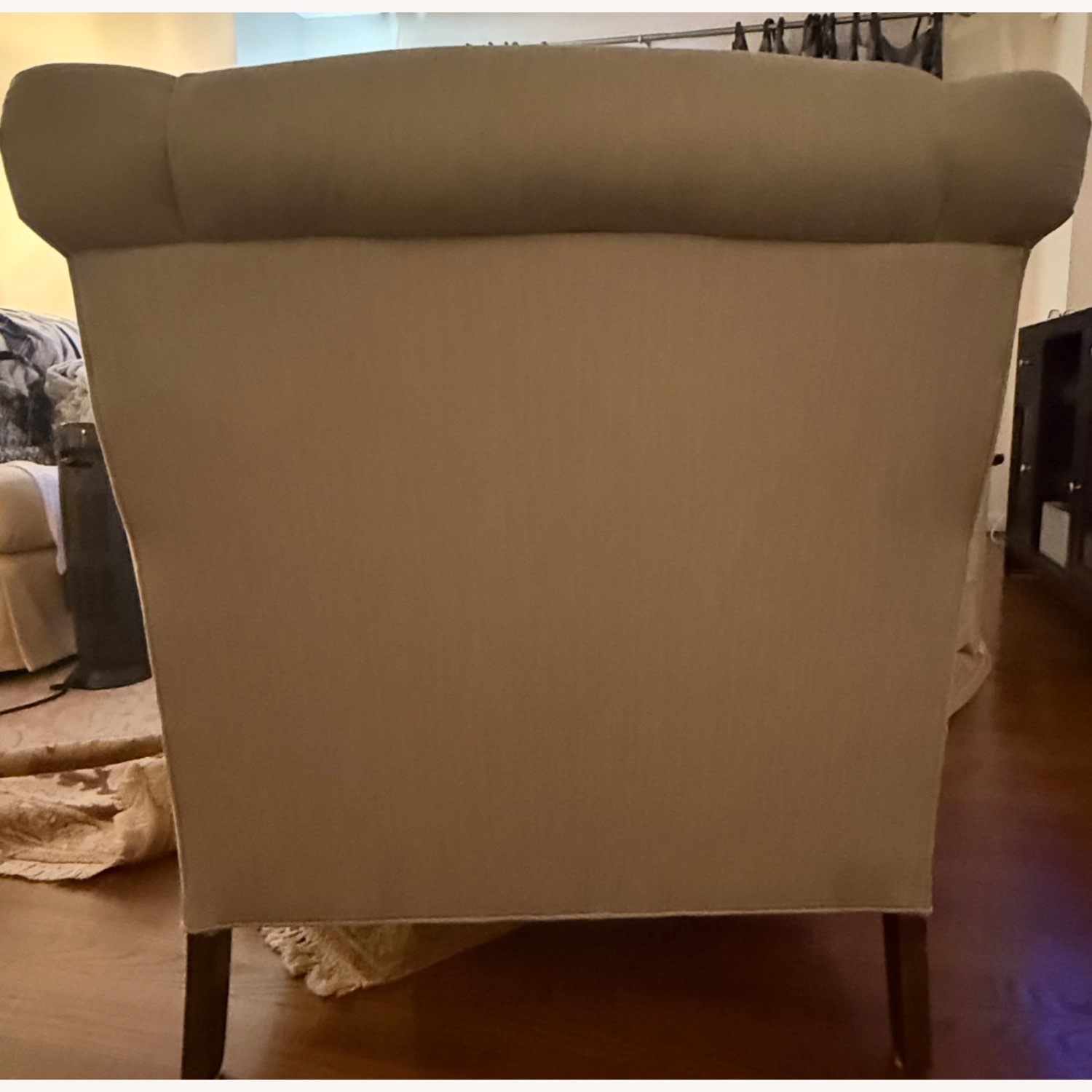 Ashley Manor Blue Fabric Armchairs - image-2