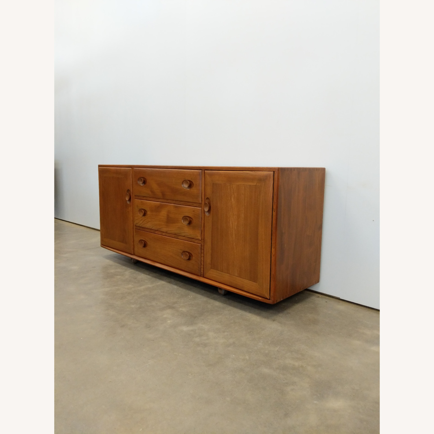 Vintage Mid Century Modern Credenza by Ercol - image-1