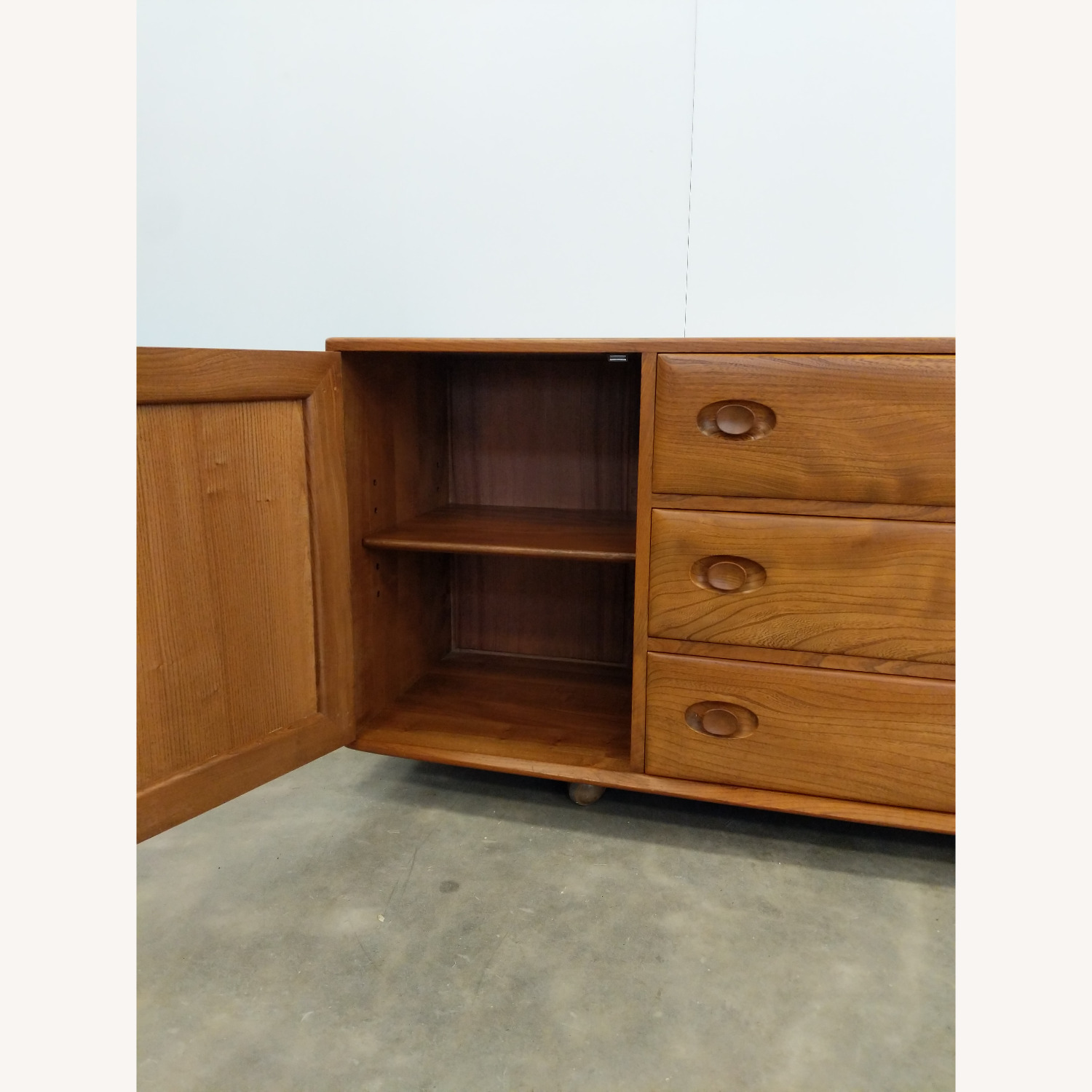 Vintage Mid Century Modern Credenza by Ercol - image-4