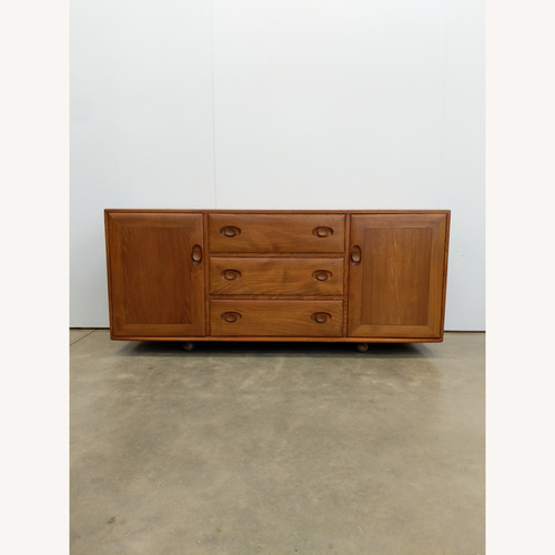 Used Vintage Mid Century Modern Credenza by Ercol for sale on AptDeco