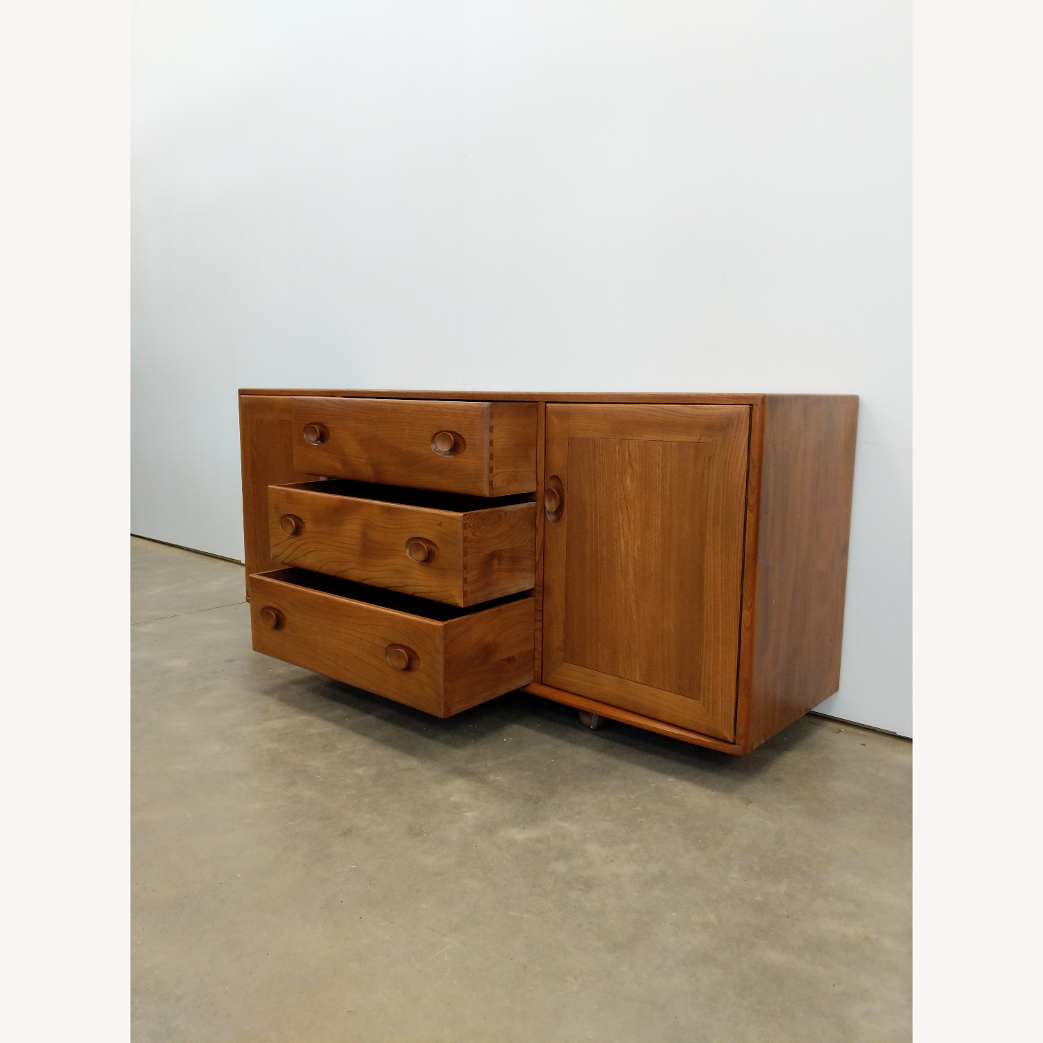 Vintage Mid Century Modern Credenza by Ercol - image-2