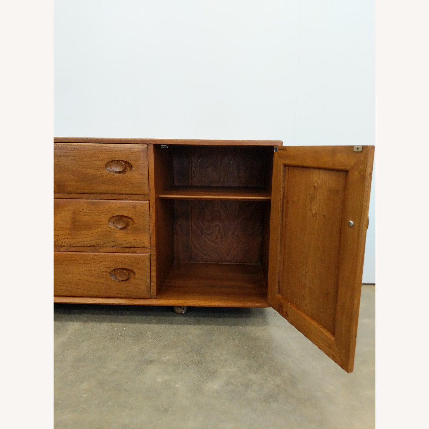 Vintage Mid Century Modern Credenza by Ercol - image-3