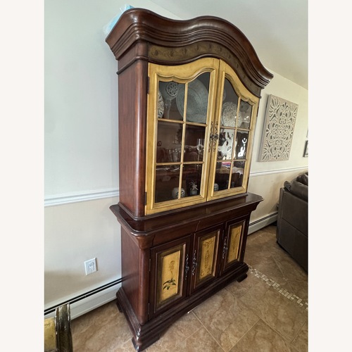 Used Hooker Furniture Corporation Dark Brown Sideboard for sale on AptDeco