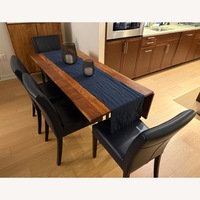 Extendible Dining Set: Table & 4 Chairs