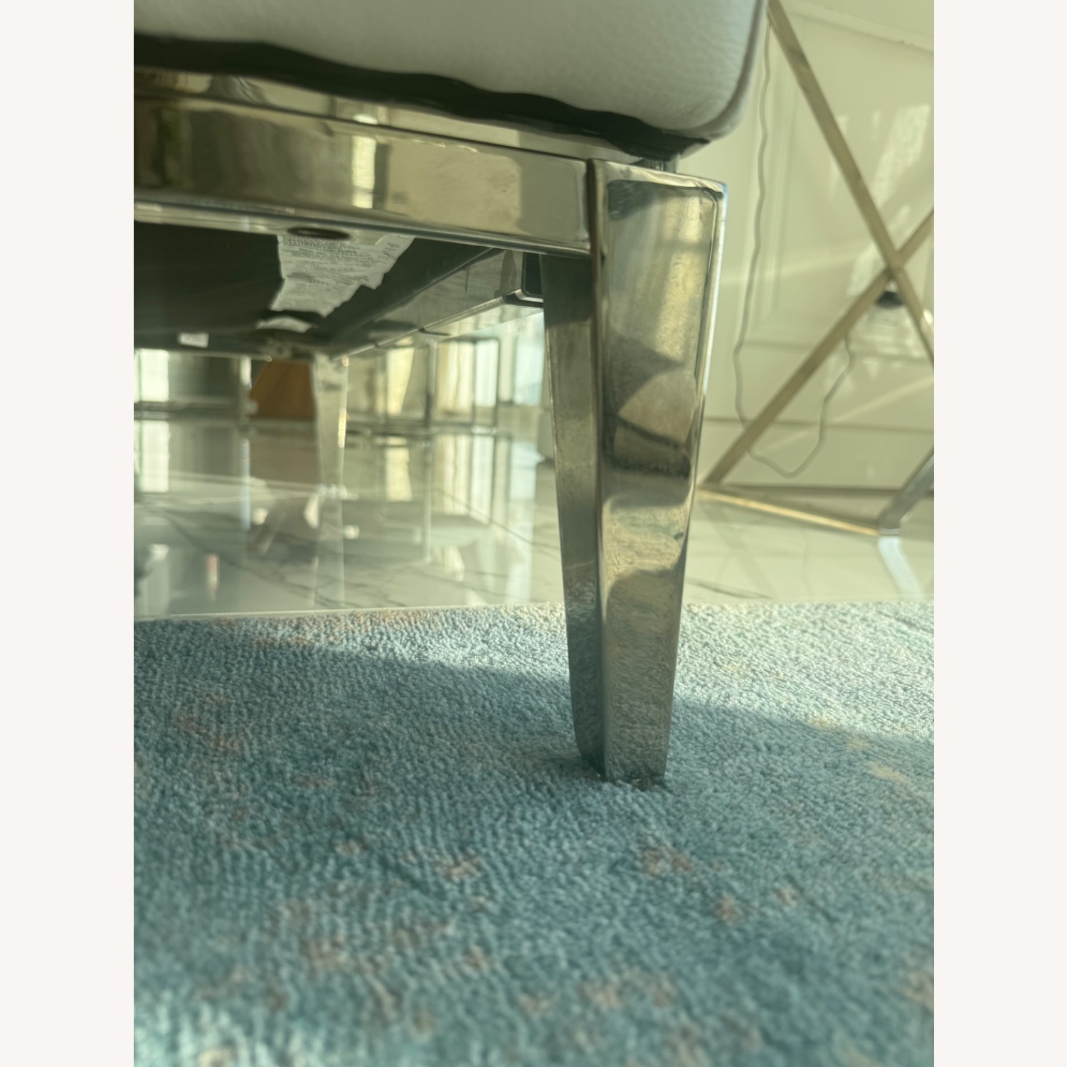 Restoration Hardware Italia White 3+ Seater Sofa - image-5