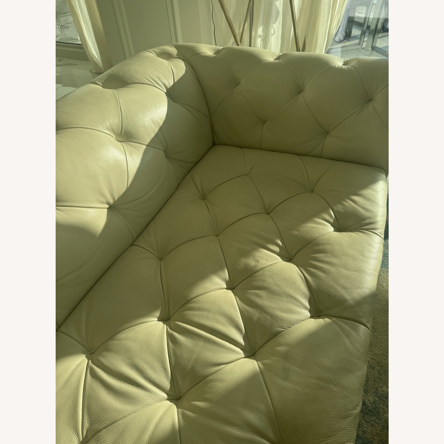 Restoration Hardware Italia White 3+ Seater Sofa - image-4