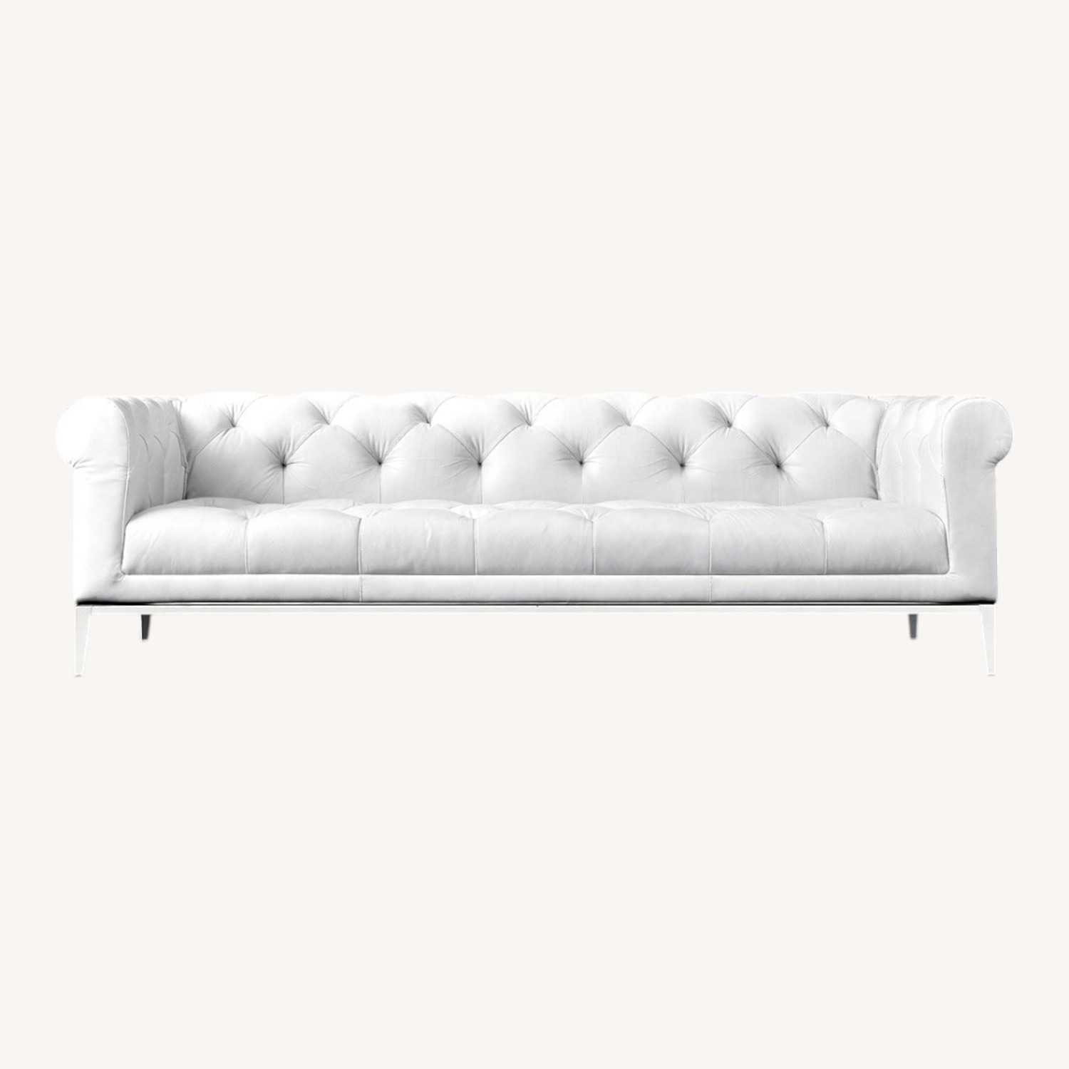 Restoration Hardware Italia White 3+ Seater Sofa - image-0