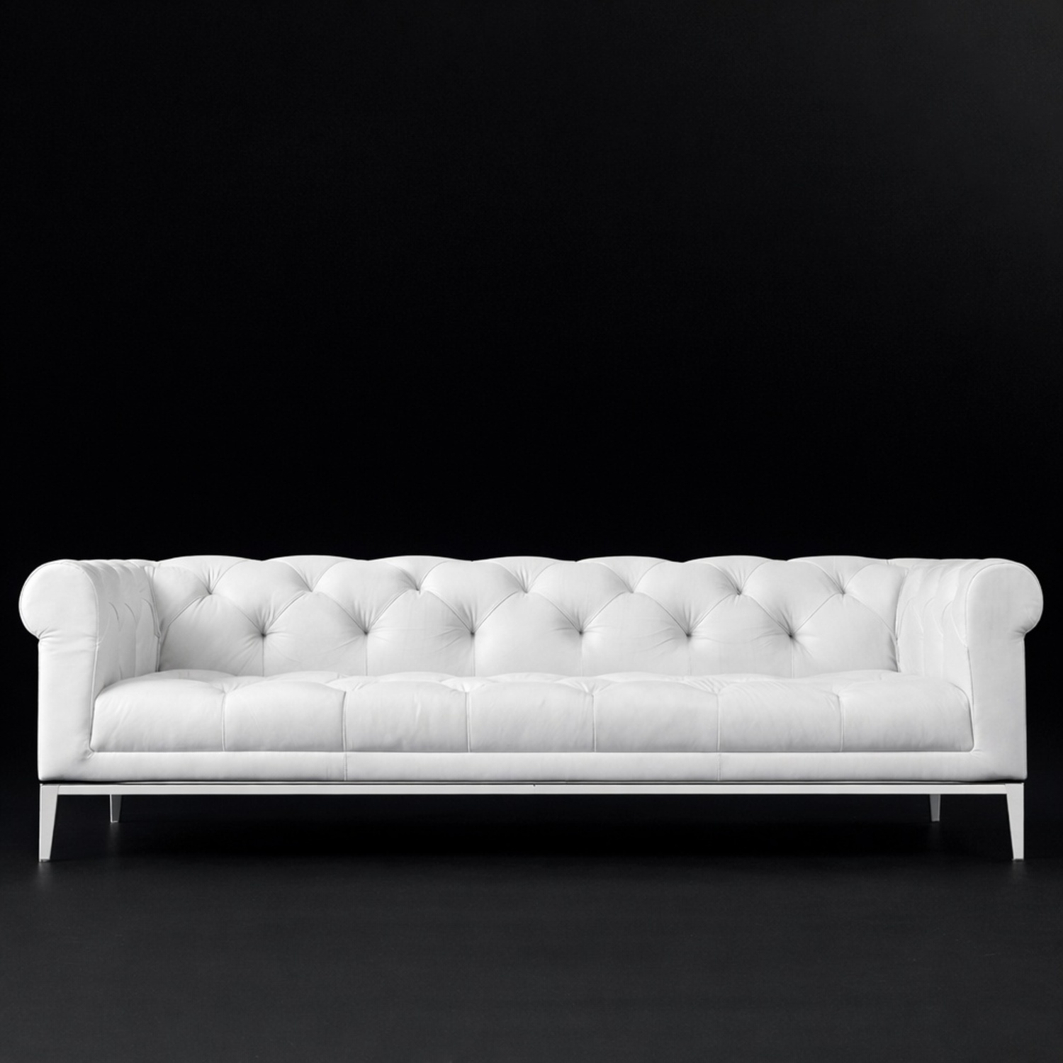 Restoration Hardware Italia White 3+ Seater Sofa - image-6