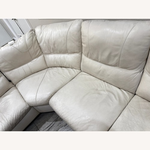 Used Authentic Italian Leather Couch for sale on AptDeco