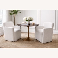 Restoration Hardware Aurelie Track Arm Dining Armchairs 2