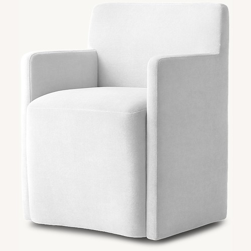 Used Restoration Hardware Aurelie Track Arm Dining Armchairs 2 for sale on AptDeco