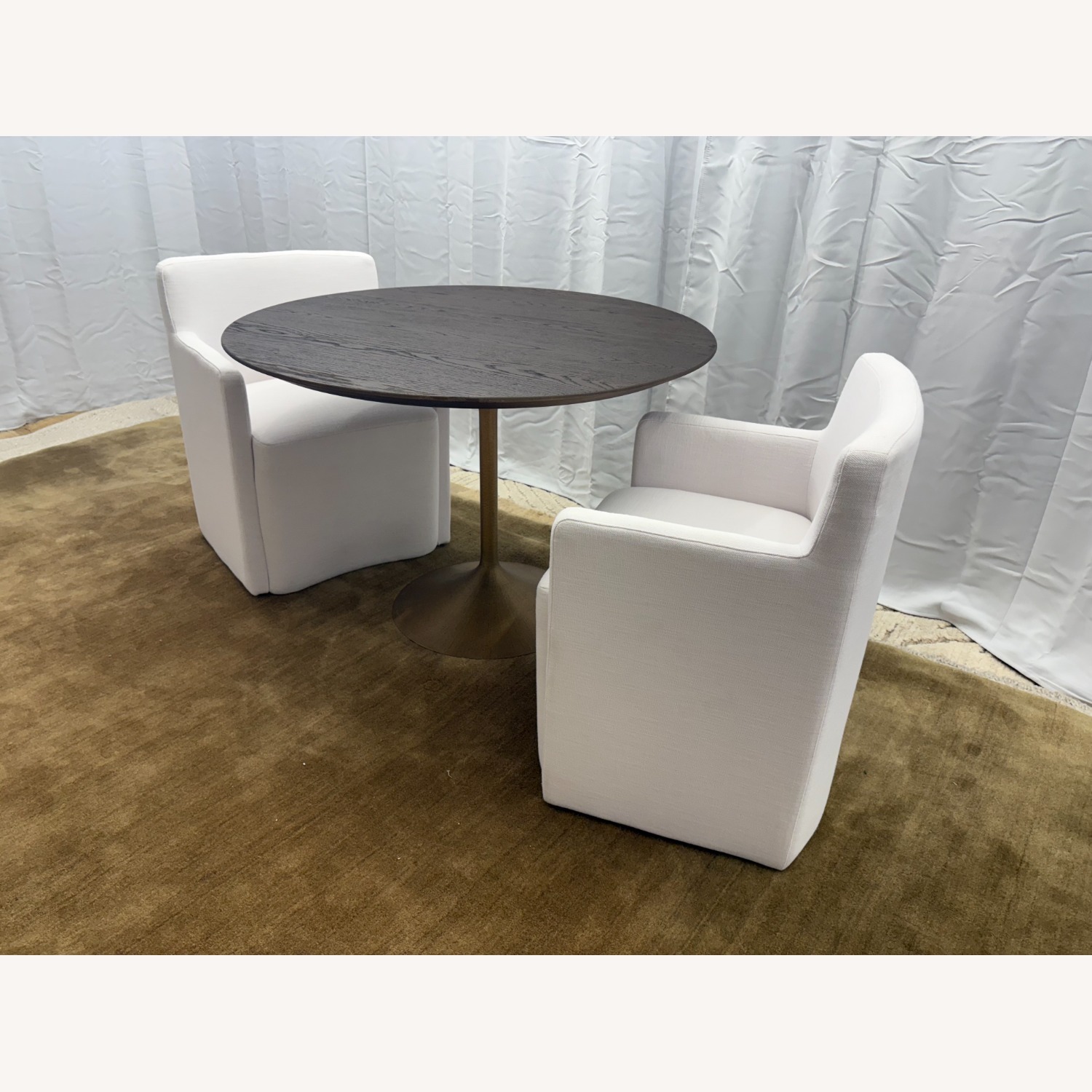 Restoration Hardware Aurelie Track Arm Dining Armchairs 2 - image-24