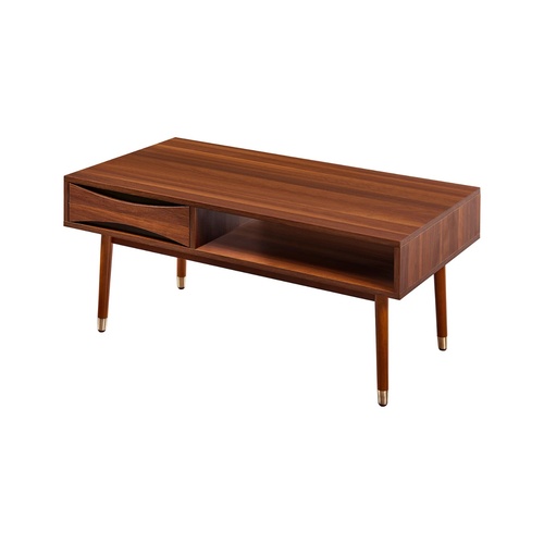 Used Teamson Design Corp Dark Brown Wood Coffee Table for sale on AptDeco
