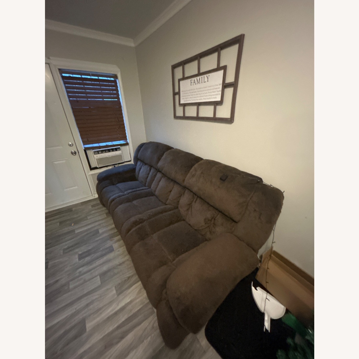 Dark Brown 3+ Seater Sofa - image-2