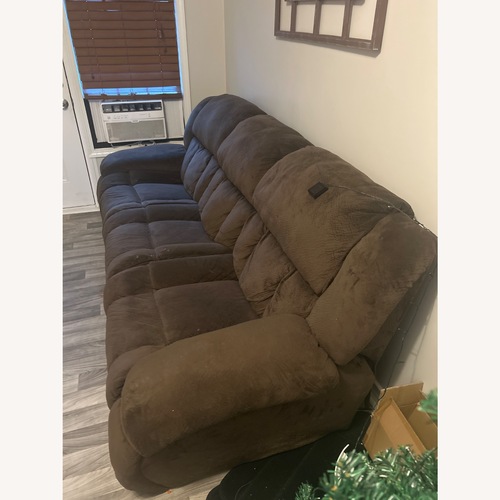 Used Dark Brown 3+ Seater Sofa for sale on AptDeco